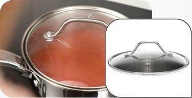 Каструля з кришкою Tefal Intuition для індукційних плит, нержавіюча сталь, 2,9 л, 20 см