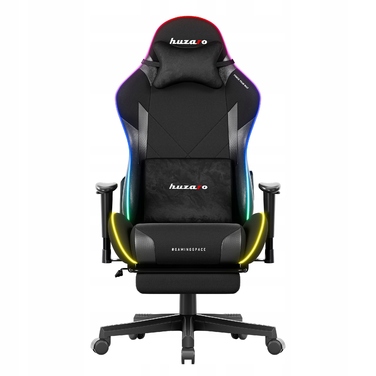Ігрове та офісне обертове крісло Huzaro Force 5.7 RGB з підставкою для ніг