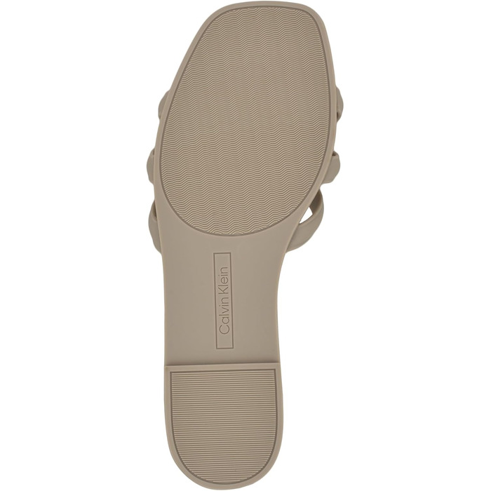 Сандалі жіночі Calvin Klein Yoana Flat Natur (38 EU) - бежеві повсякденні