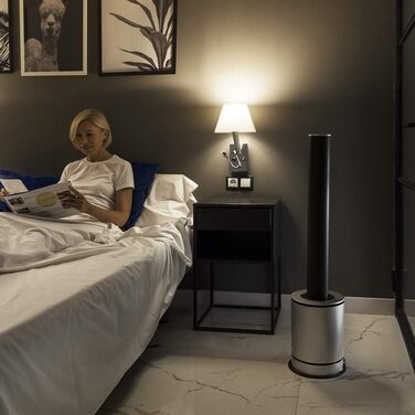 Вентилятор, обігрівач, очищувач повітря Cecotec TotalPure Connected MAX: 2000W, 14 швидкостей, LED-дисплей, керування через додаток та пульт