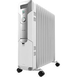 Конвектор масляний Cecotec ReadyWarm 11000 Space, 2500 Вт, 11 ребер обігріву, 3 режими, 25 м², білий