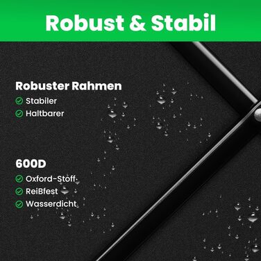 Візок-садовий SLIDBEAT XXXL 300л, 226кг, з гальмами та великими колесами для пляжу, саду, кемпінгу та транспорту