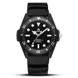 Чоловічий годинник LN LENQIN з нержавіючої сталі, водонепроникний, аналоговий кварцовий годинник з датою, світловий, модний, повсякденний годинник для чоловіків (05-всі чорний)