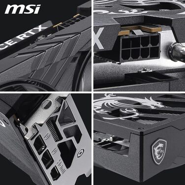 Відеокарта MSI GeForce RTX 5050 GAMING OC 8GB GDDR6, PCIe 5.0, 2602 MHz