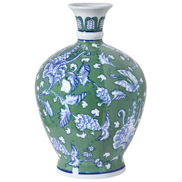 Ваза Beliani з порцеляни, 20 x 36 см