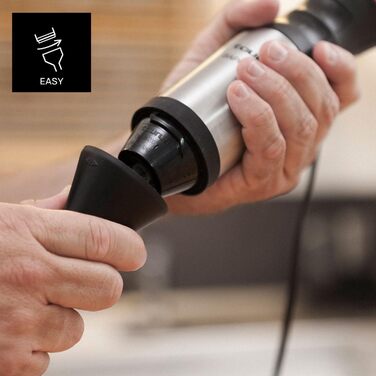 Стабілізатор Taurus Stabmixer 1000W з 20 швидкостей, турбо-функцією та нержавіючою сталлю