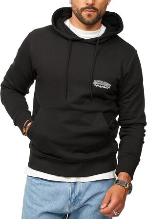 Чоловічий світшот з капюшоном JACK & JONE, чорний, розмір M