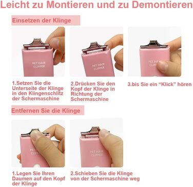 Професійна машинка для стрижки собак та котів, тиха, з керамічним лезом, електрична, водонепроникна (IPX7), зелена (набір лез, для лап)