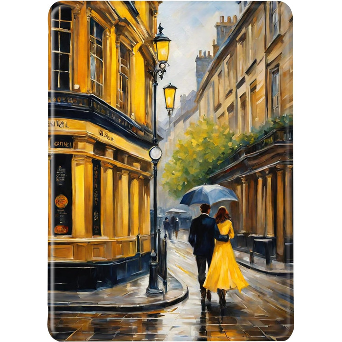 Чохол для Kindle Paperwhite 12-го покоління (2024) Flip з силікону, чохол Kindle Colorsoft з автопробудженням/засипанням, PU/TPU Case, чохол для читання, дитячий/жіночий дизайн, Signature Edition, 7' (колір 8)