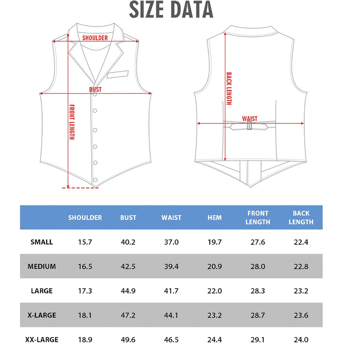 VATPAVE Вікторіанський костюмний жилет для чоловіків Steampunk Gothic, чорний та білий (S)