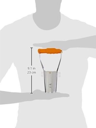 Садовий пересаджувач для цибулі Fiskars, сталевий інструмент для пересадки рослин