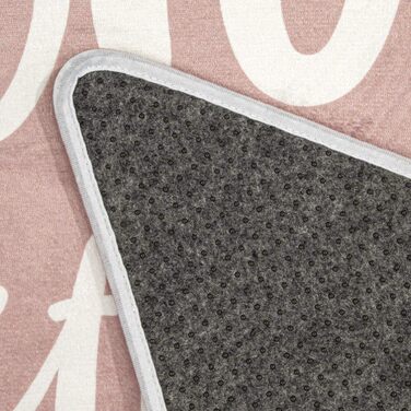 Дитячий килим Paco Home для хлопчика та дівчинки 160x230 см, 3D дизайн, пастельні кольори (Гори, Хмари, Зірки), рожевий