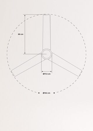 Стеляний вентилятор Windminimal білий з підсвіткою та пультом, тихий, DC-двигун, 40W, діаметр 132 см, 6 швидкостей, літньо-зимовий режим