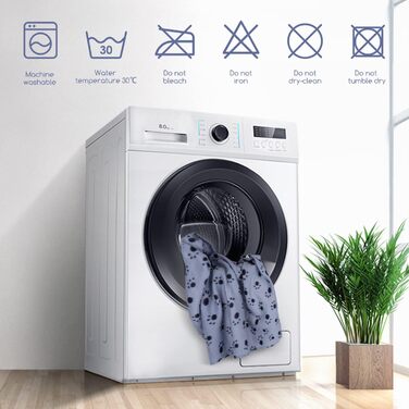 М'яка флісова ковдра для собак та котів Nobleza, 120 x 100 см, тепла, миюча, для дому та на вулицю