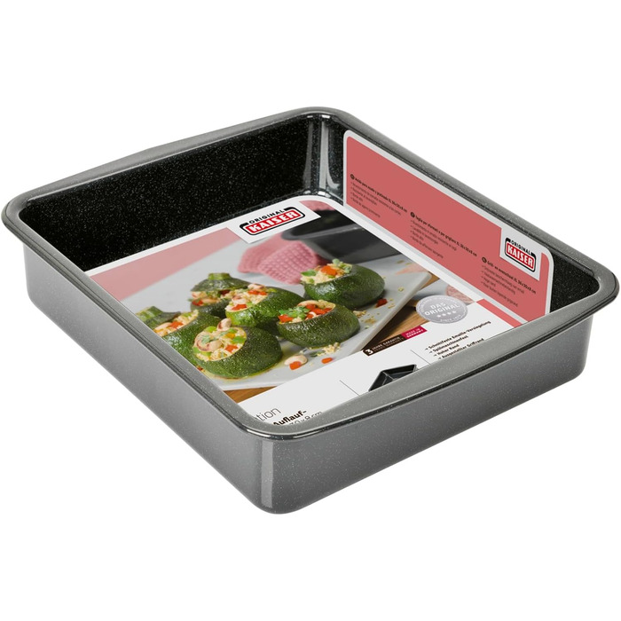 Форма для запікання Kaiser Cuisine Line, сталь легована, чорна, 1 шт.