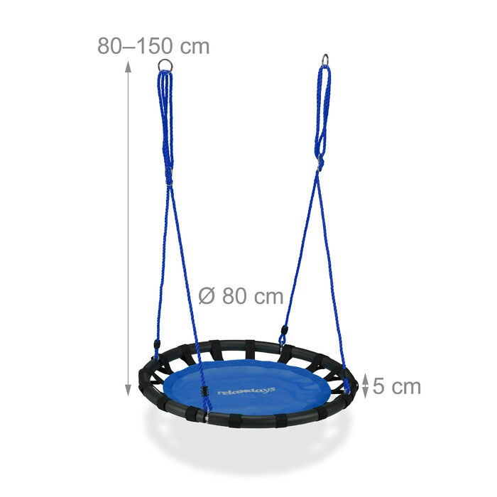 Relaxdays Nest Swing 80cm