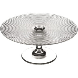Топкапі Гурме: Патісерська таця з підставкою з скла 'Ліра', Ø 28 см, H 11 см, 1 шт.