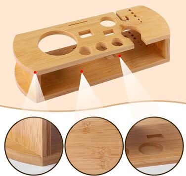Stainless Steel Cocktail Mix Set - 14 Piece Bartender Kit with Bamboo Stand - 750ml Cocktail Shaker Set - Perfect Gift