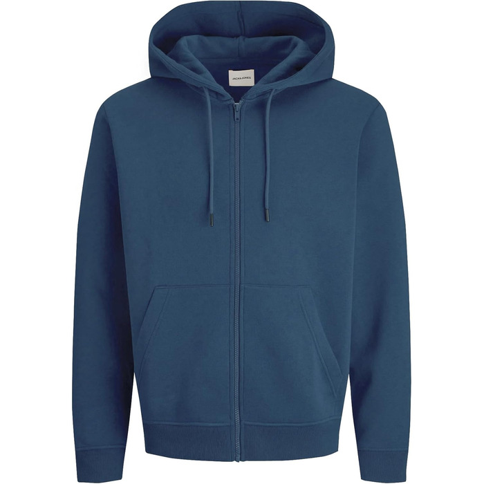 Куртка Jack & Jones Plus Size з капюшоном, великі розміри (6XL), колір: Insignia Blue