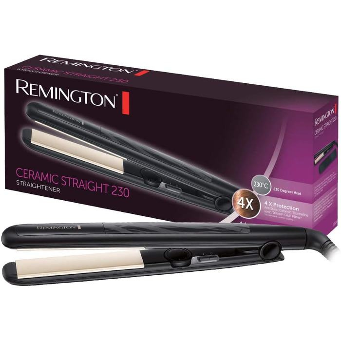 Випрямляч для волосся Remington S3500 Ceramic з керамічним покриттям та іонізацією
