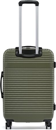 Чохол-валіза OCHNIK великий, ABS пластик, колір морський, 76x51x30 см, 97 літрів, 4 колеса, висока якість