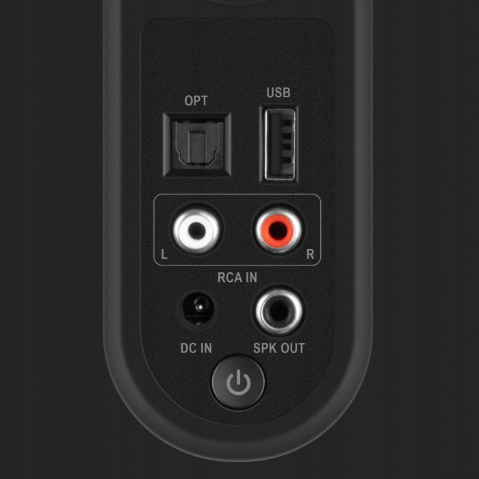 Bluetooth-колонка SVEN MC-5, оптичний вхід, пульт ДК, потужність 50 Вт, чорна