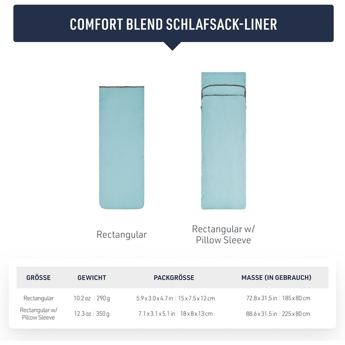 Sea to Summit Comfort Blend Sleeping Bag Liner