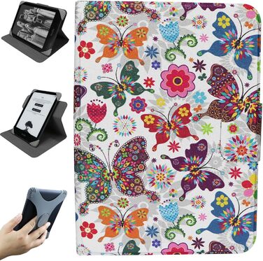 Чохол для Kindle 2024/2022, Kobo Nia/Clara 2E/HD, Schmetterling: легкий, з регулюванням кута нахилу