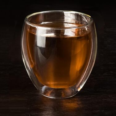 Created double-walled glasses 250ml 