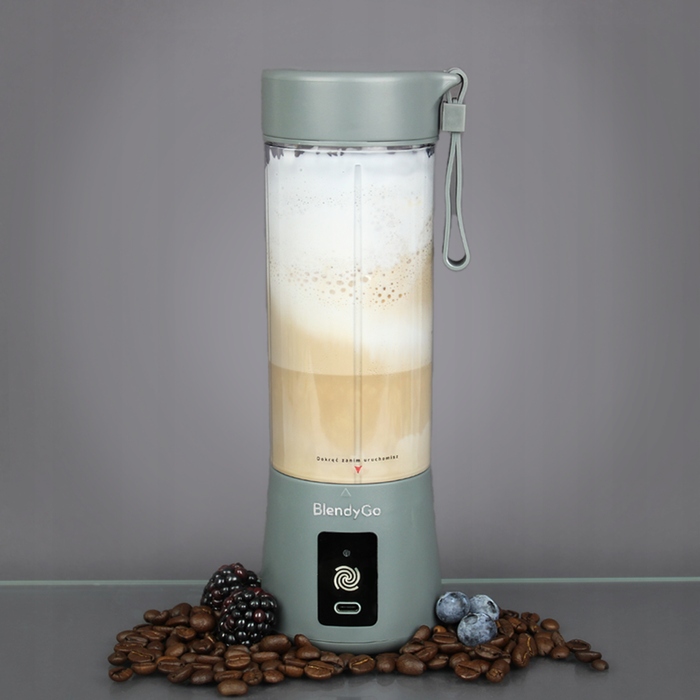 Стаціонарний блендер BlendyGo 250 Вт, сріблястий/сірий, 0,4 л