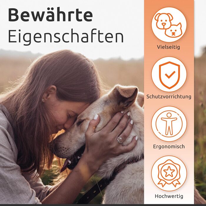 Професійні когтерізки ECENCE для собак та котів з пилочкою - нержавіюча сталь, безпечні та точні