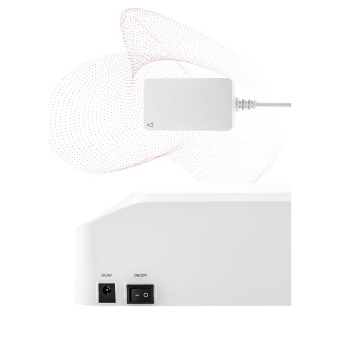 Лампа для нігтів NOKANO LED+UV 48 Вт, біла, з датчиком руху та таймером
