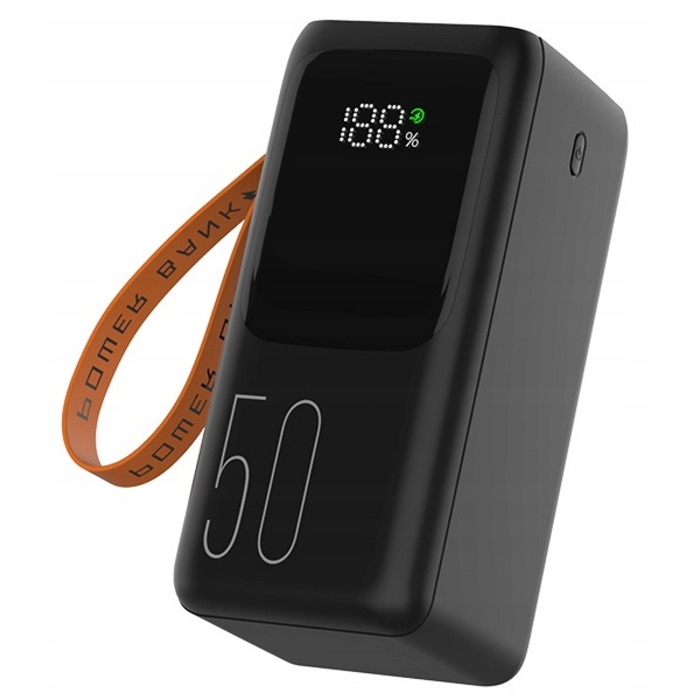 Повербанк TRACER Vouge-5 50000 мАг, швидка зарядка, Lightning, USB-C