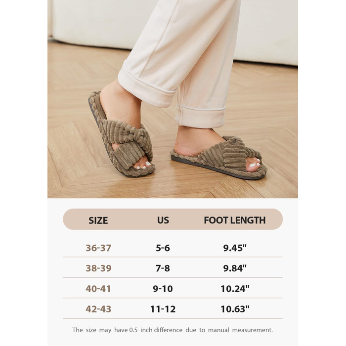 Жіночі домашні тапочки Star Vibe - м'які, пухнасті, бежеві, 40/41 EU