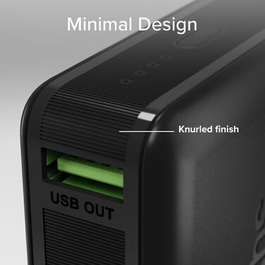 Power Bank SBS Slim 20000 mAh 100W з LCD-дисплеєм: зарядка для Apple, Samsung, MacBook, iPad, ноутбука, планшета, смартфона