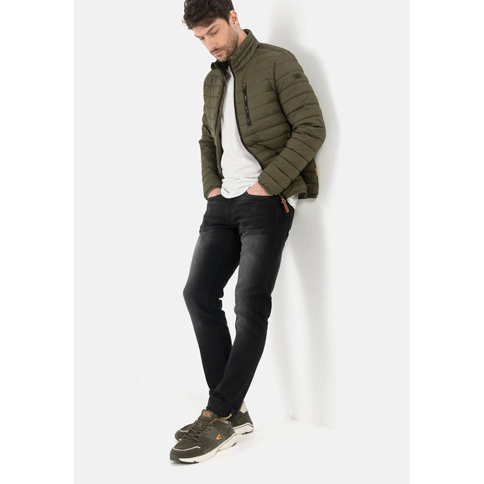 Джинси чоловічі camel active Slim Fit Raw Denim, чорний (Asphalt - 88), 40W 32L