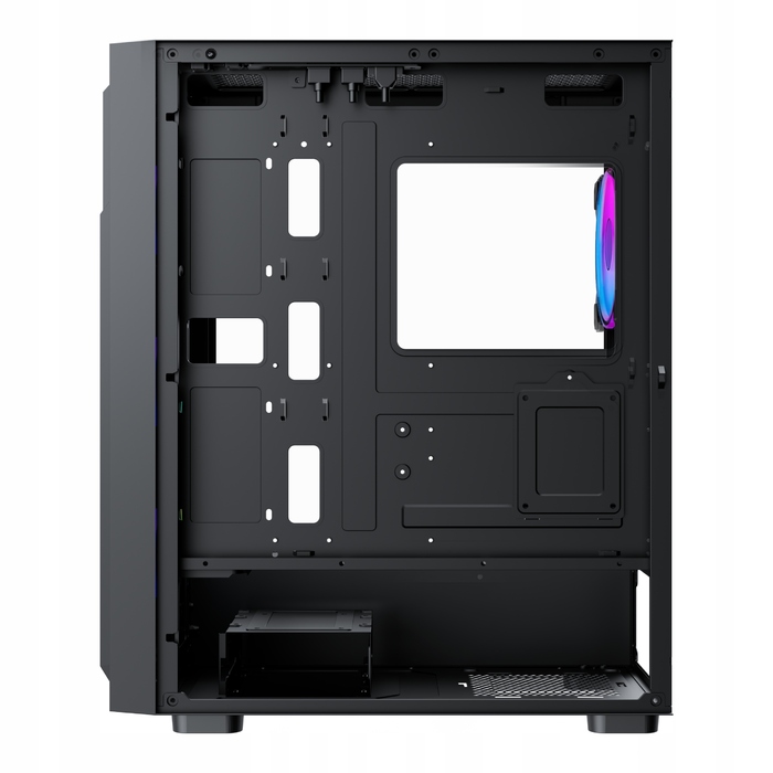 Корпус Preyon Nest Quarry ARGB Midi Tower, чорний