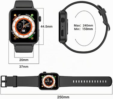Дитячий смарт-годинник Blackview 4G GPS Рожевий (Срібний) з екраном 1.75