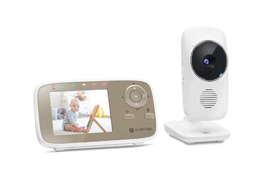 Дитячий монітор Motorola Nursery VM 483 з камерою, інфрачервоним нічним баченням та функцією двостороннього зв'язку