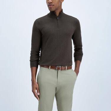 Чоловічий шкіряний ремінь Cole Haan, колір - світло-коричневий, прошитий