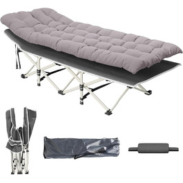 Розкладне ліжко-матрац для кемпінгу та відпочинку на природі (176x64x37 см)