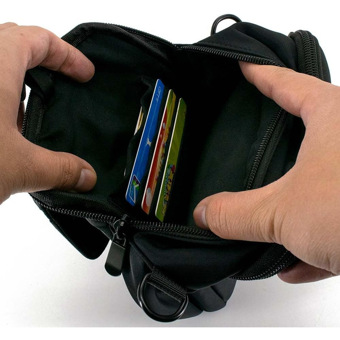 Сумка для собак COOWONE Leckerli-Tasche, чорна, водонепроникна, з тримачем для відходів, регульований плечовий ремінь, для дресирування, прогулянок