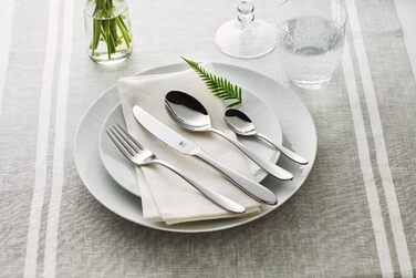ZWILLING Style Cutlery Set, 60-Piece, for 12 People, 18/10 Stainless Steel/High-Quality Blade Steel, Polished Standard 60 pc.