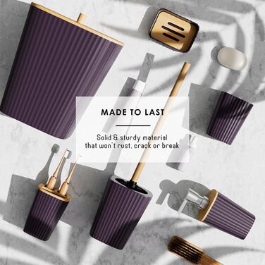 Набір аксесуарів для ванної кімнати 25 предметів: душова полиця, органайзер, зелений душовий завіс, щітка для унітазу, сміттєвий бак, дозатор мила