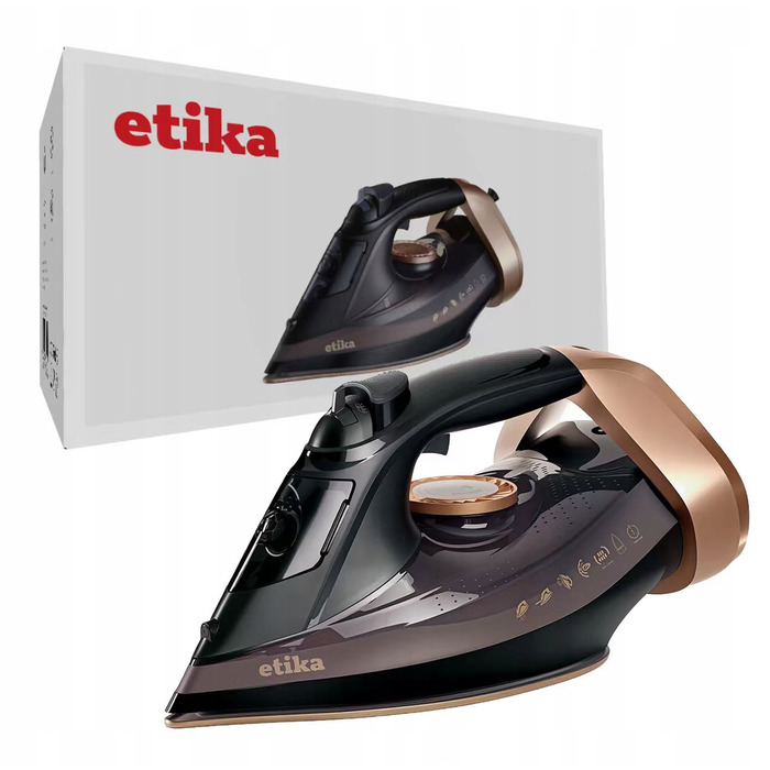 Праска Etika ET12/Ż/G 3200 Вт, чорна