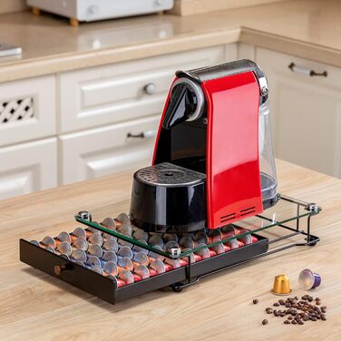 Тримач для капсул Nespresso Originaline на 40 капсул (Чорний)