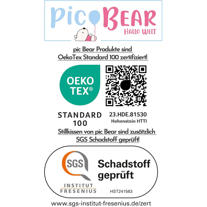 Подушка для вагітних Pic Bear Classic 190 см, бавовняна, сіра з квітами - подушка для сну та підтримки тіла