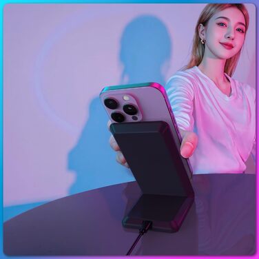 Бездротова зарядка Inductive Stand - Швидка зарядка для iPhone, Samsung, Google. Підставка для телефону.