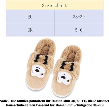 Тапочки жіночі зимові подарунок для жінок, теплі, пухнасті, з антиковзаючою підошвою, фальшиве єнот, 40/41 EU, багатоколірні