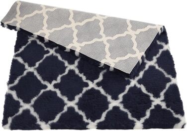 Медичне ліжко для собак Medbed Premium: ковдра з нековзким покриттям, що поглинає вологу та дихаюча, 70 x 100 см, колір Треліс-блакитний